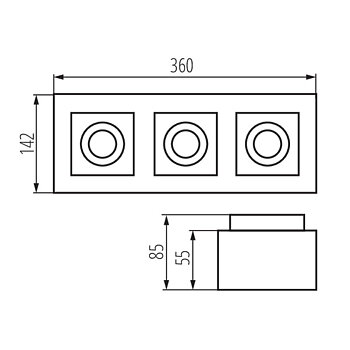 KANLUX STOBI DLP 350-B