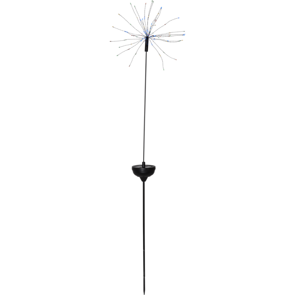 STAR TRADING Utomhusdekoration Firework 100 cm Multifärgad