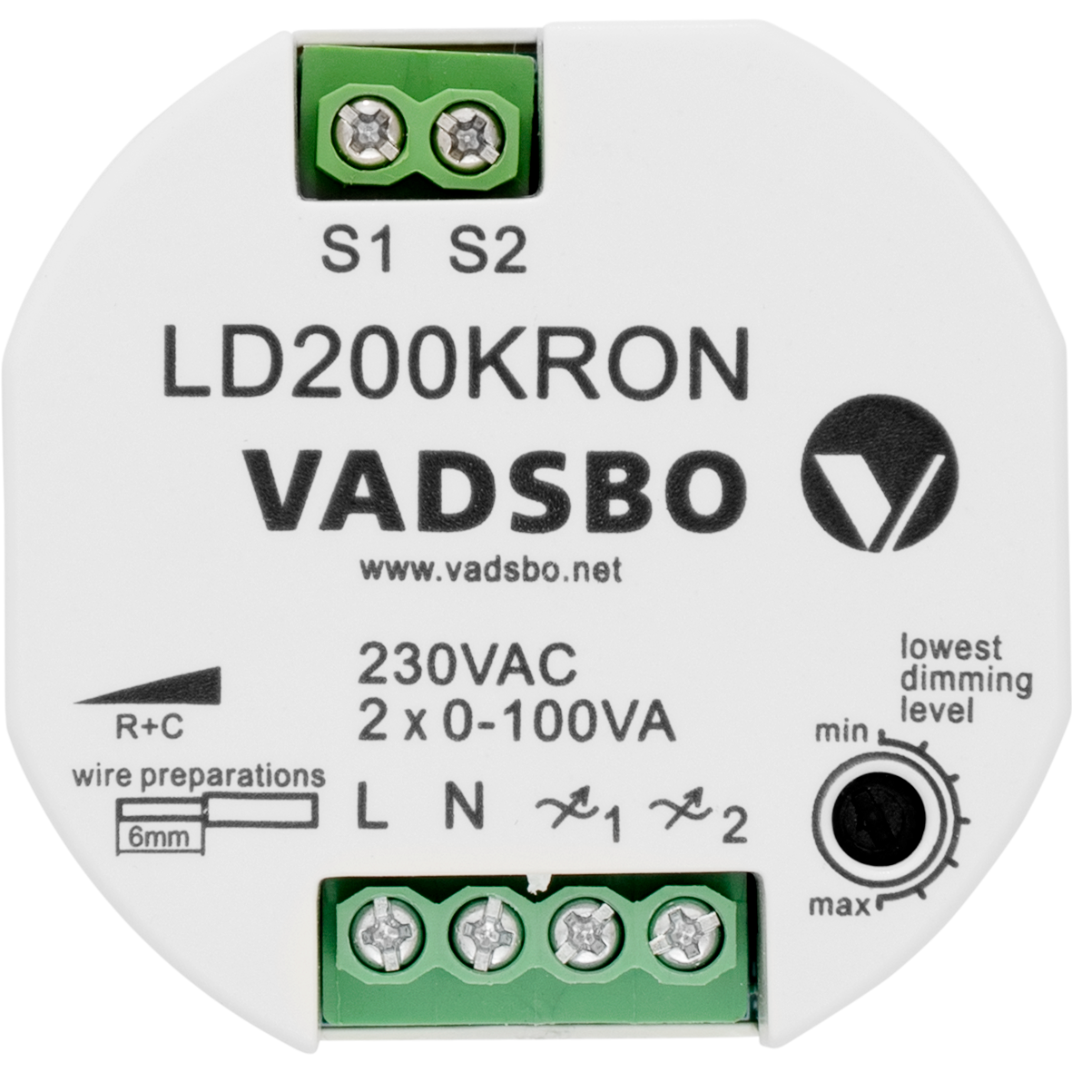 VADSBO Krondimmer LD200KRON