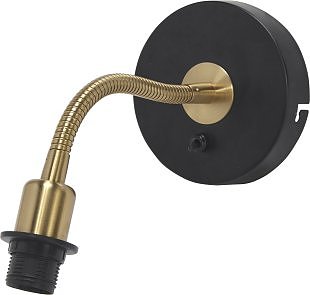 PR HOME Cia Vägglampa Svart/Mässing