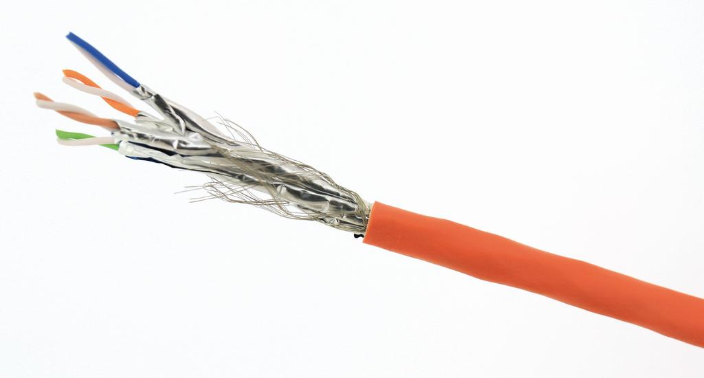 GIGAMEDIA KAT7 S/FTP HF Orange