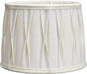 PR HOME Sofia Lampskärm Stygn Plissé Offwhite