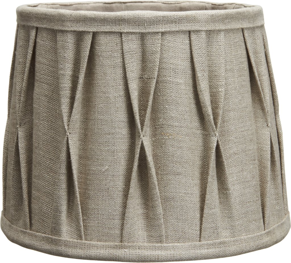 PR HOME Sofia Lampskärm Stygn Plissé Linne - 5