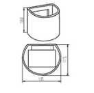 KANLUX Reka LED 7W-O GR - 2