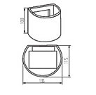 KANLUX Reka LED 7W-O GR