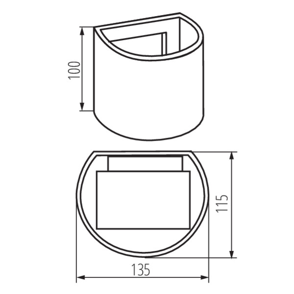 KANLUX Reka LED 7W-O W - 2