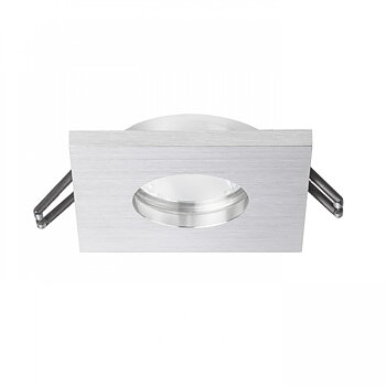 RENDL Astor SQ 230V GU10 IP65 Borstad Aluminium