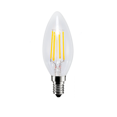E14 4W (28W) Justerbar Varmvit Dim