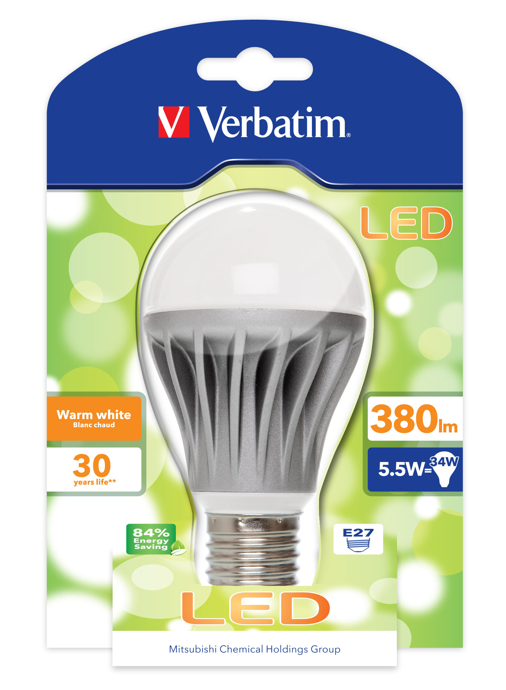 Verbatim E27 5,5W (34W) 3000K - 2