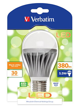 Verbatim E27 5,5W (34W) 3000K