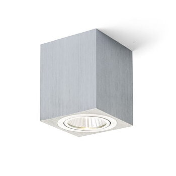 RENDL Mayo SQ Tak Riktbar Borstad Aluminium