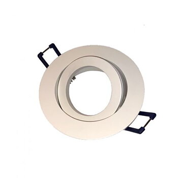 Downlight Ställbar  Vit håltagning 68 mm