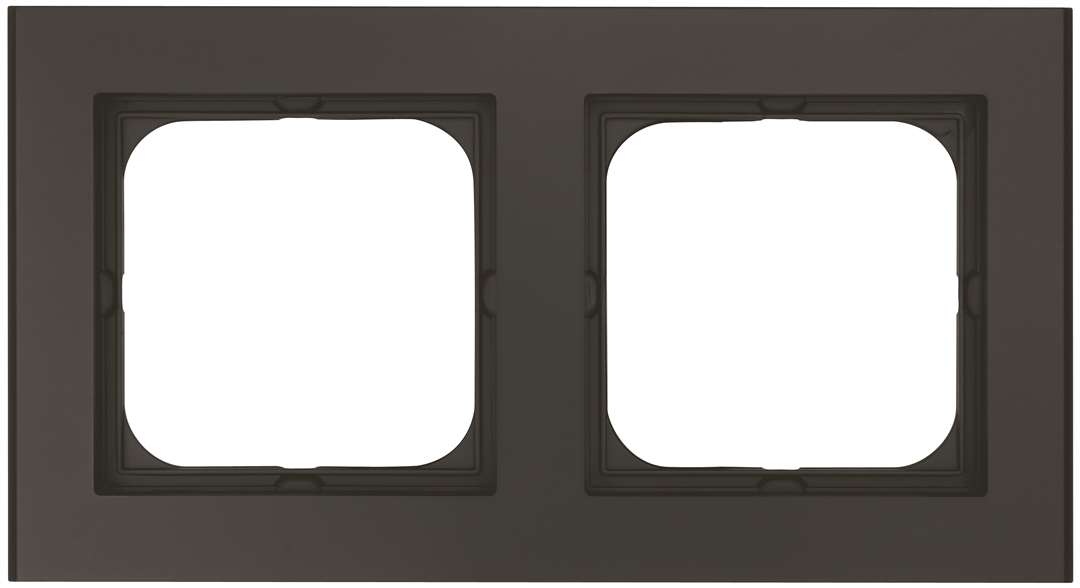 MALMBERGS Kombinationsram Optima 2-facks Svart