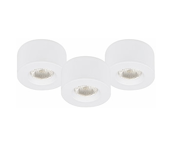 MALMBERGS Bluetooth LED-Downlightset MD-29 Tune 3x1,2W