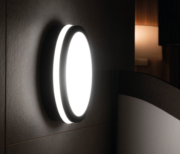 KANLUX Plafond BENO IP65 24-30W CCT Rund grafit Sensor - 6