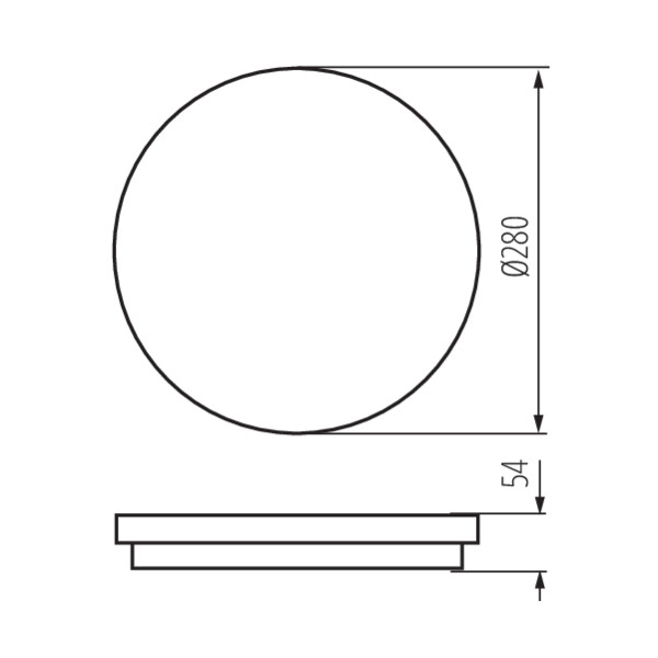 KANLUX STIVI LED 24W 4000K  - 2