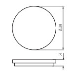 KANLUX STIVI LED 36W 4000K Sensor - 2