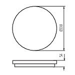 KANLUX STIVI LED 36W 4000K Sensor