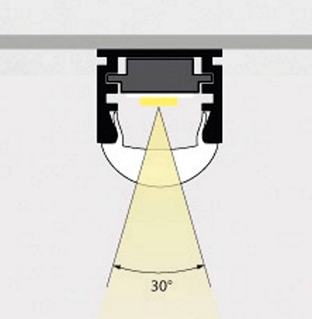 Aluminiumprofil Adjust 16x12mm - 6