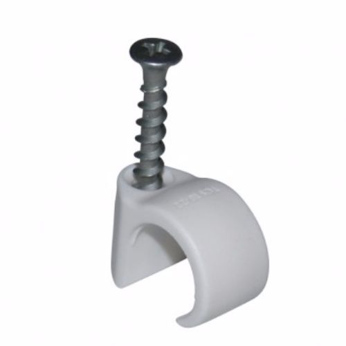 BIZLINE Klammer BCS-C1 8-12mm Vit Skruv