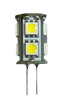  LED G4 1,6W (10W) 9 SMD 6000K Dimbar