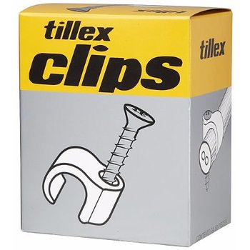 TILLEX Skruvclips SC 10-14 Vit