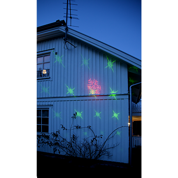 STAR TRADING Projektorlampa Lazerlight Julmotiv 