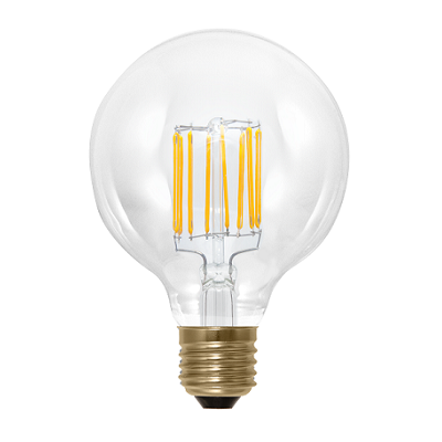 E27 G95 6W (43W) Dimbar 2600K