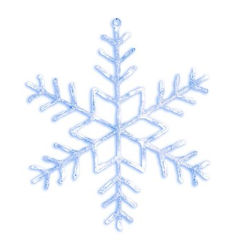 STAR TRADING Snöflinga Antarctica Kallvit 40 cm