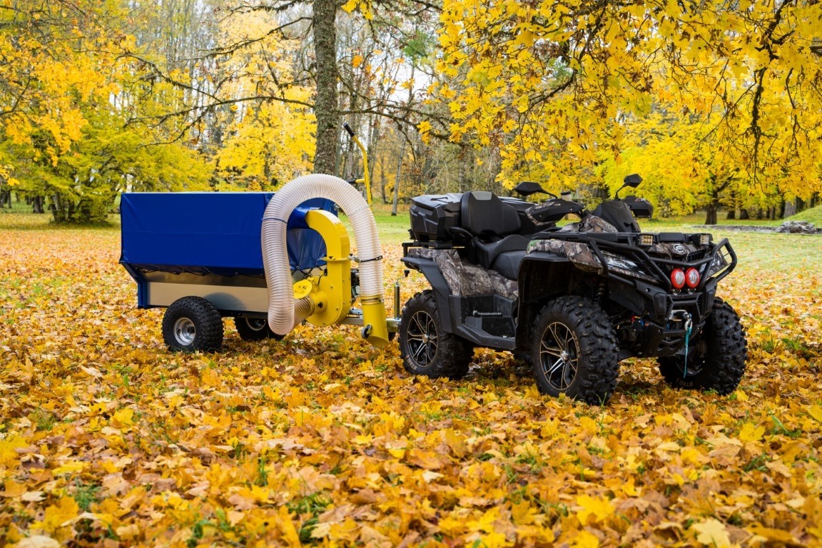 ATV-Vagn med lövsug - 3