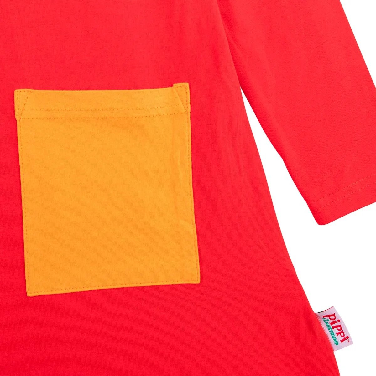 Pippi Dress - Happy Pippi, red size 110 - 3