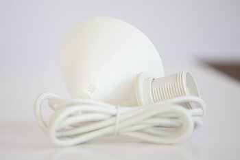 Textile cable white