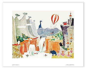 Mumin mini poster - Muminpappans memoarer 