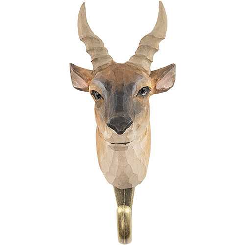 Handcarved hook Antelope - 4