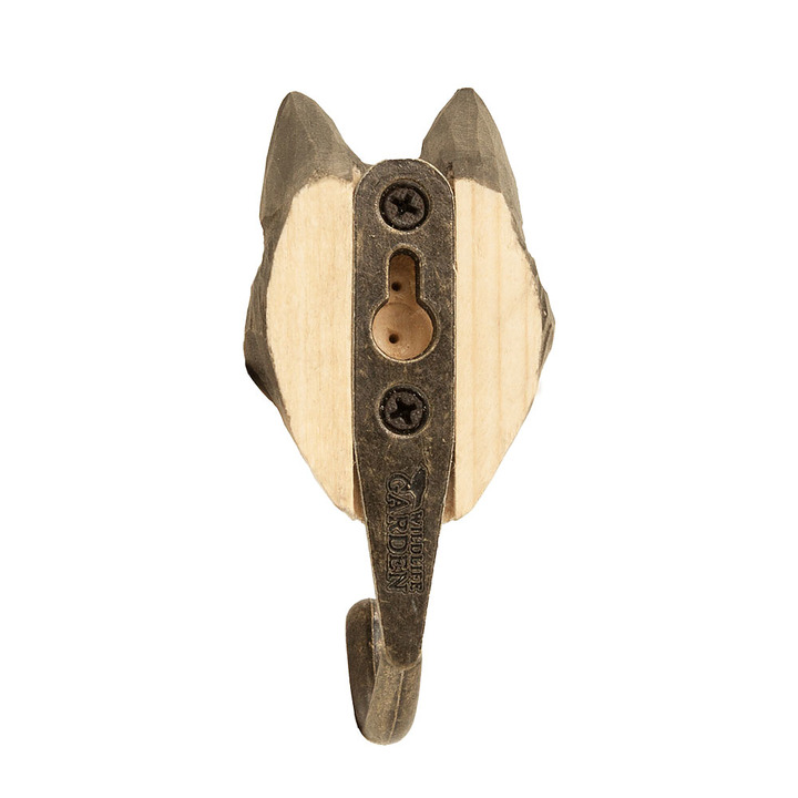 Hand-carved hook Moose - 2