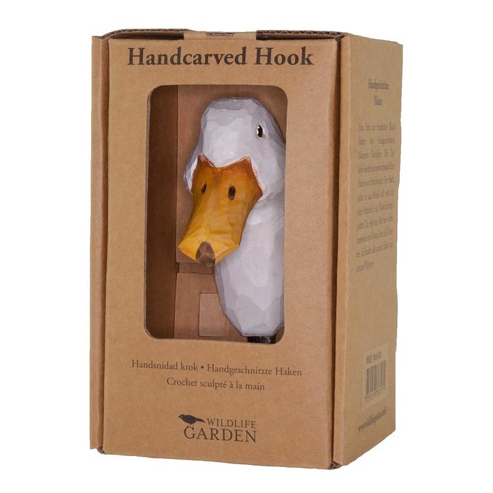 Handsnidad hängare Anka - 4