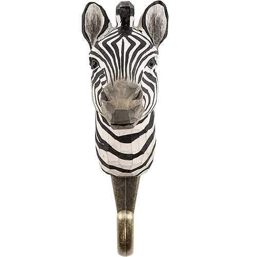 Handsnidad hängare Zebra - 4