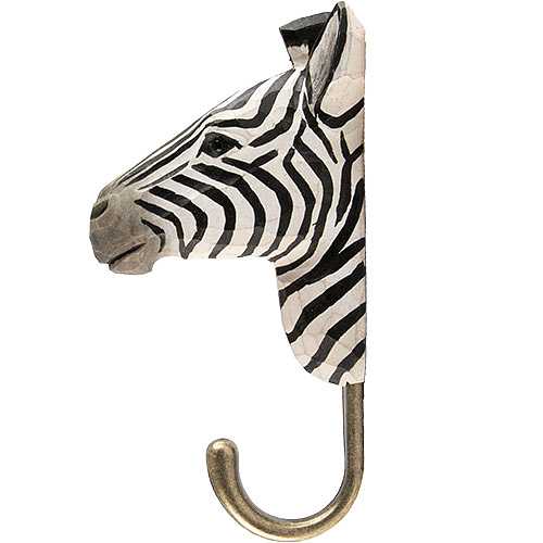 Handsnidad hängare Zebra - 3