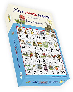 Pussel - Mitt första alfabet, Elsa Beskow pussel