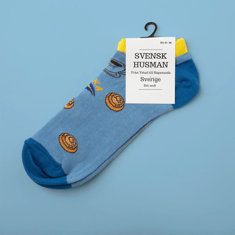 Sneakersstrumpor Kanelbullen - FIKA, 41-46 - 3