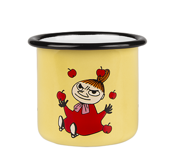 Mumin emaljmugg 2,5 dl - Lilla My, Retro