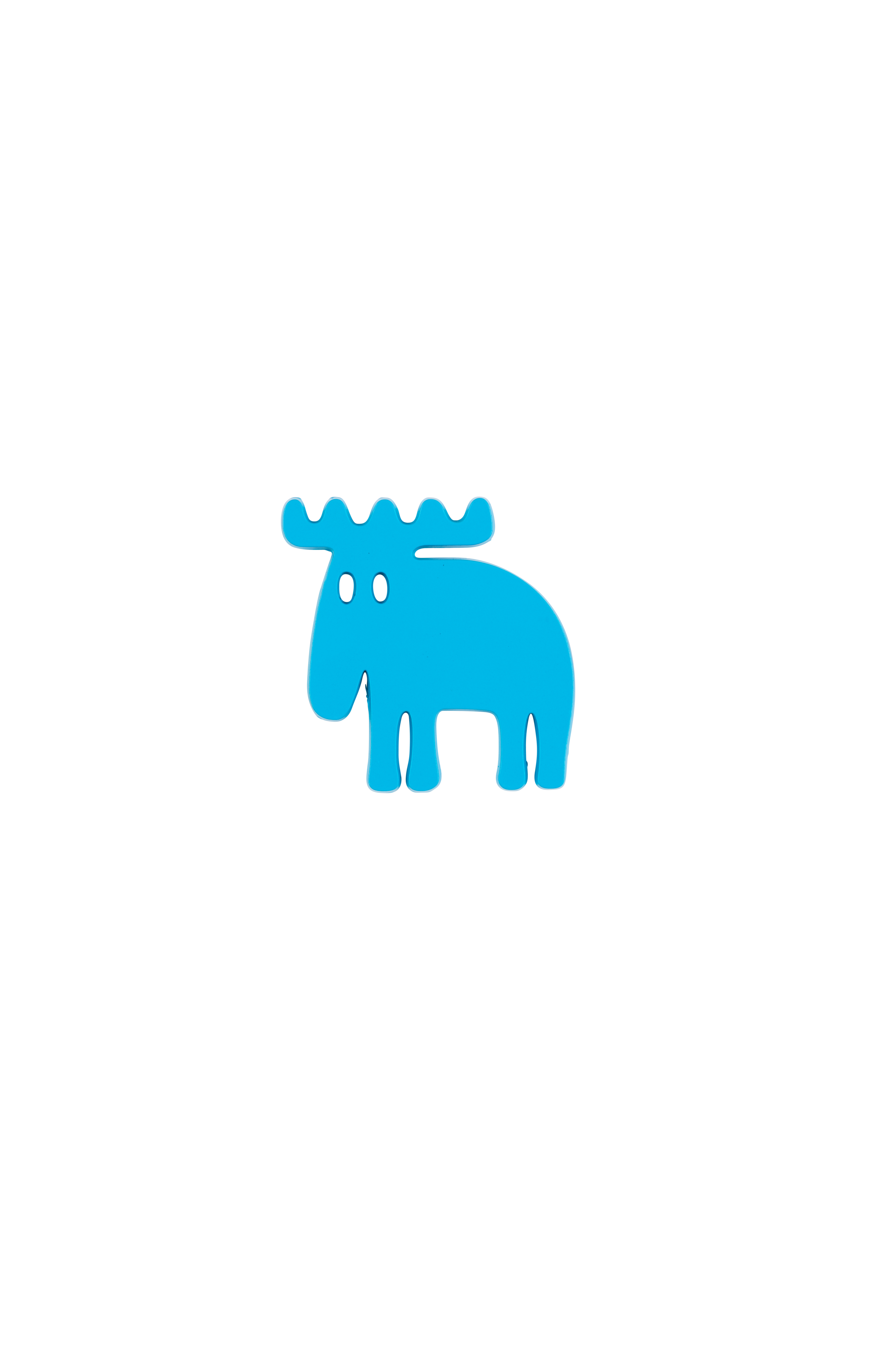 Magnet Moose, turquoise 