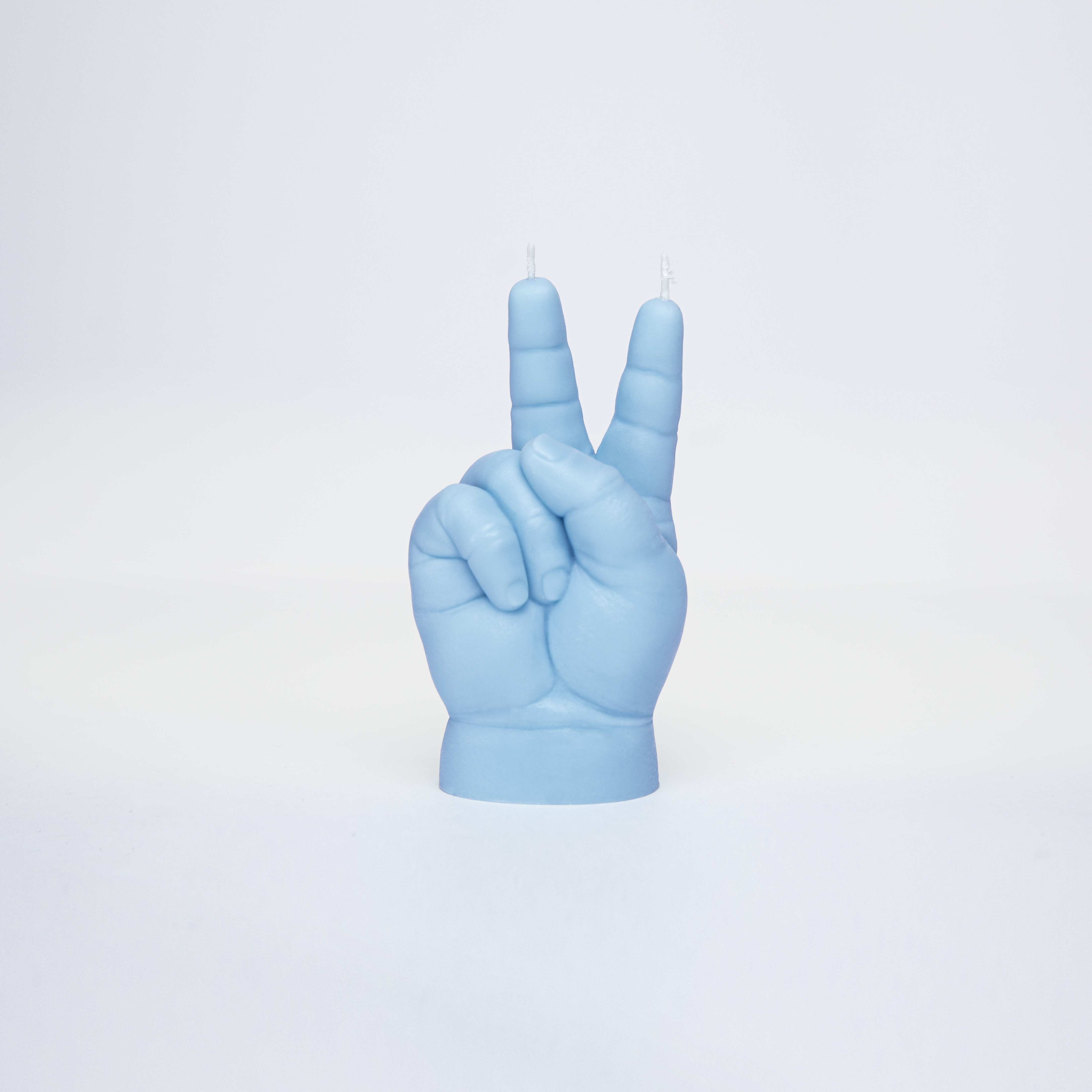 Ljus Babyhand - Peace, ljusblå