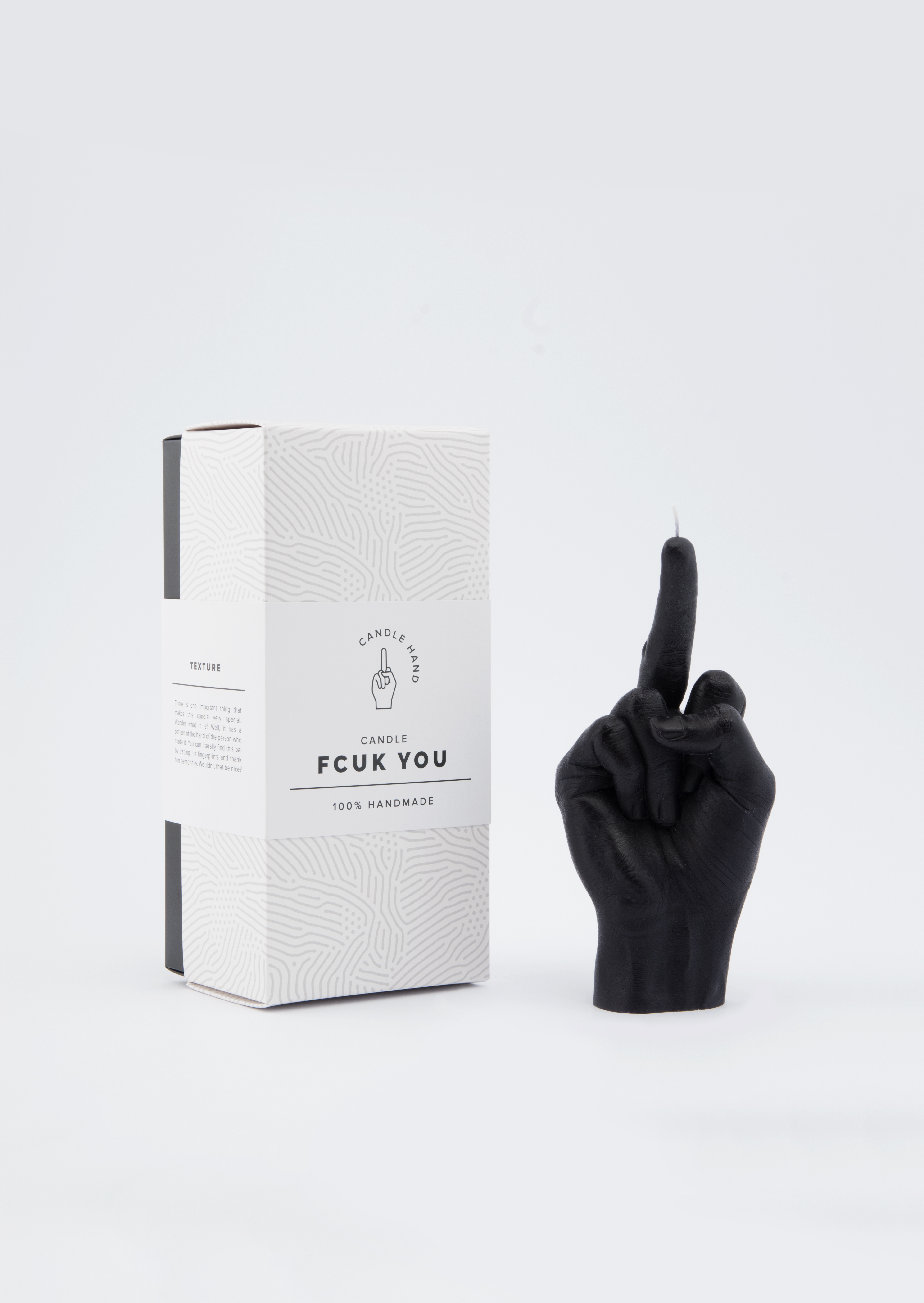 Candle Hand - F*ck You, black - 5