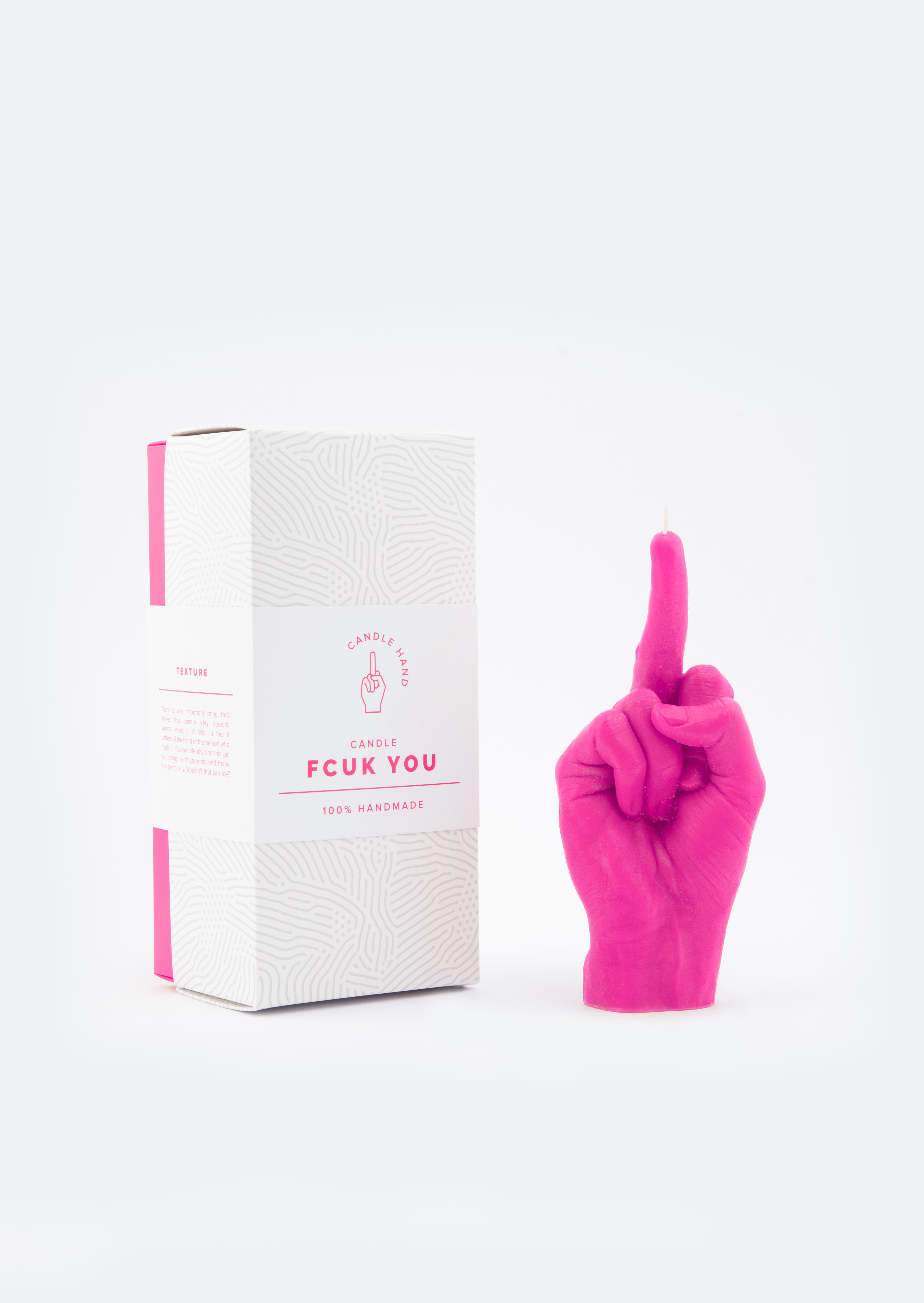 Ljus Hand - F*ck You, rosa - 3