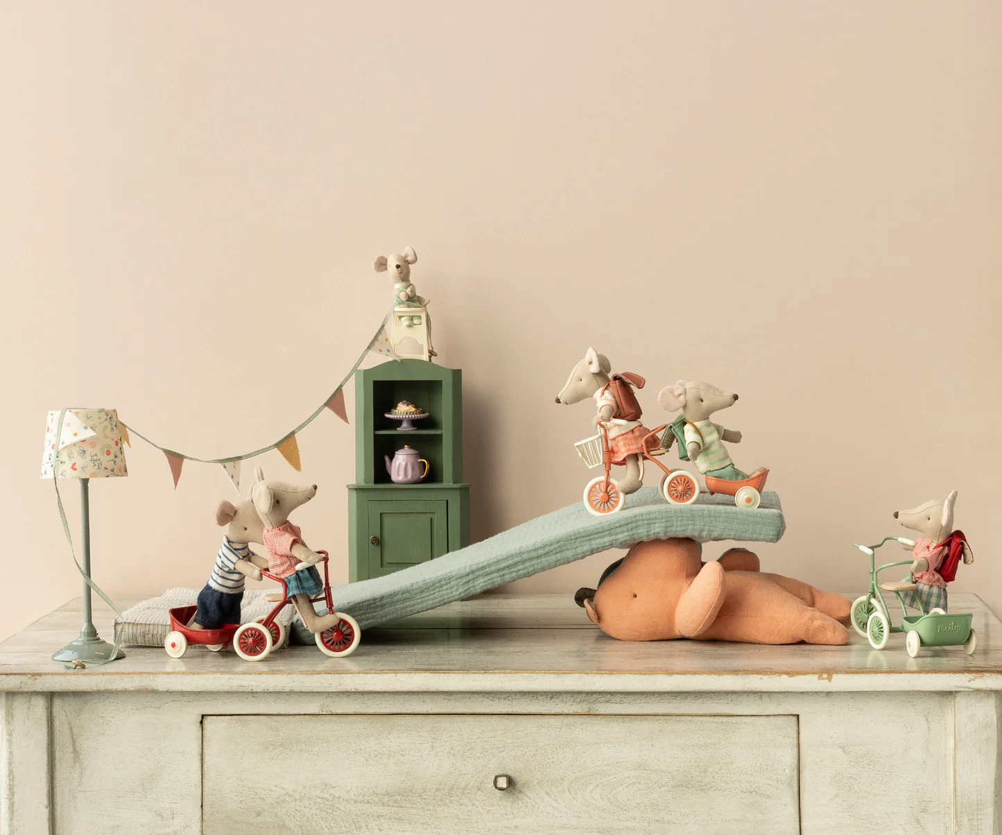 Maileg - Tricycle mouse, Big brother - 3