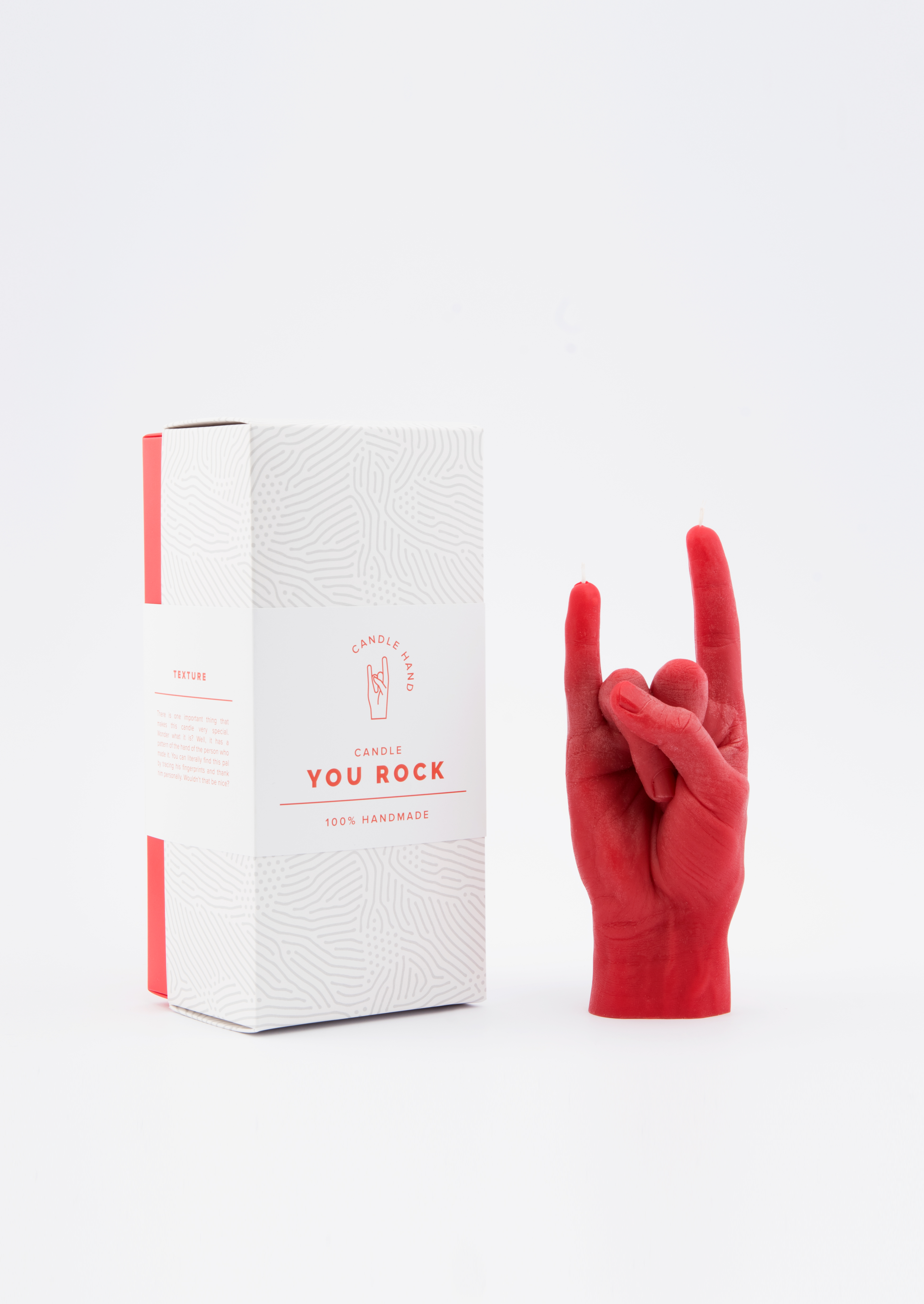 Candle Hand - You Rock, red - 3