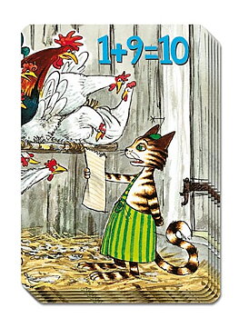 Findus räknespel, 1+9 = 10, Tysk