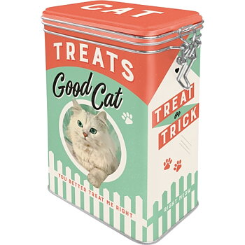 Clip top box - Treats Good Cat 