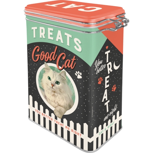 Clip top box - Treats Good Cat  - 2